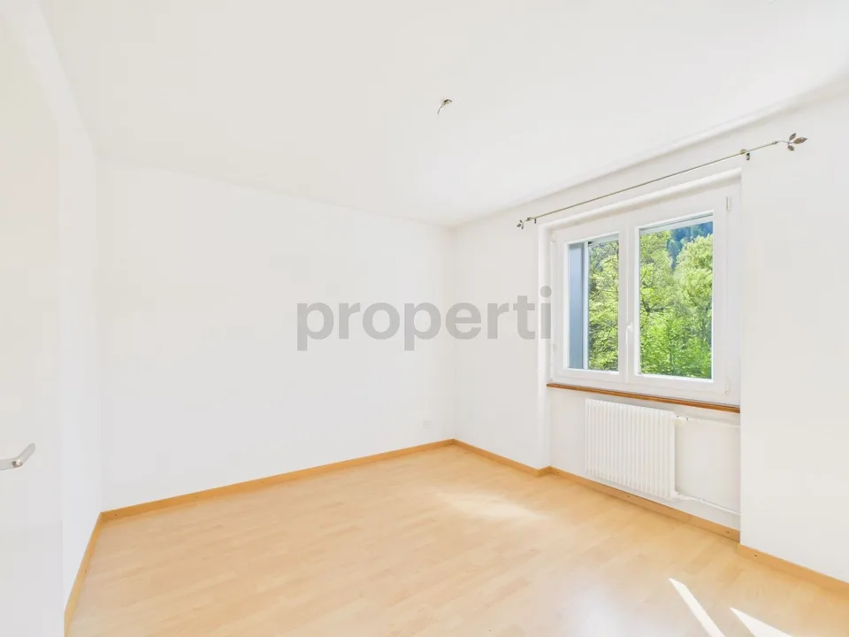 Charming 3.5 rooms in a peaceful living environment between nature and comfort