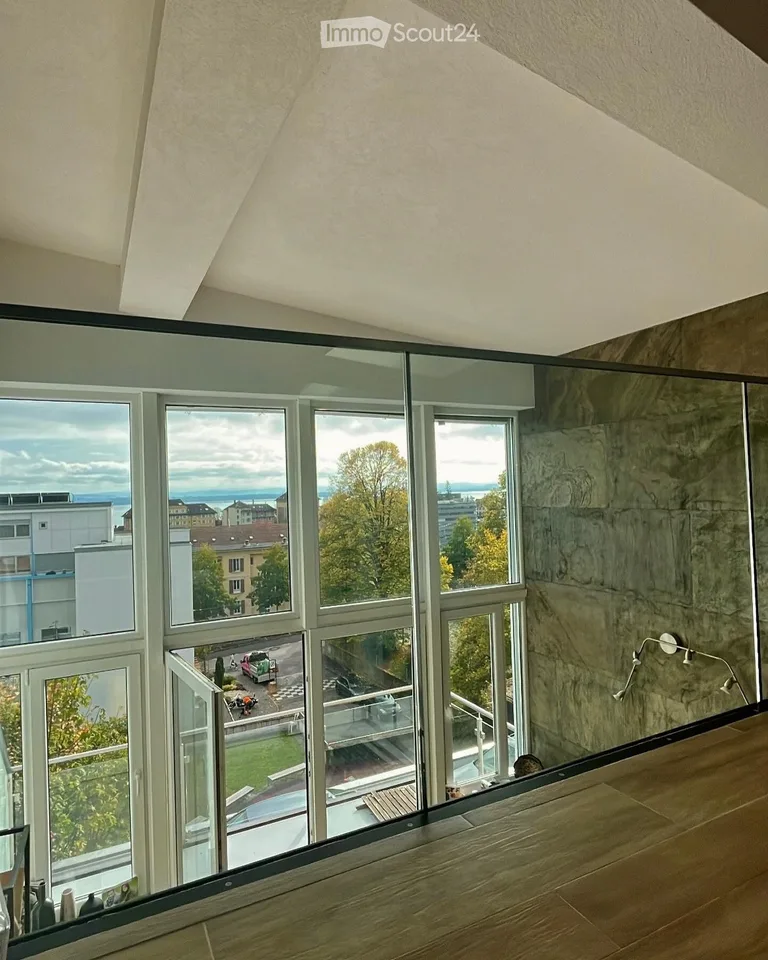 Charmant appartement en duplex – Avenue des Alpes 20, Neuchâtel
