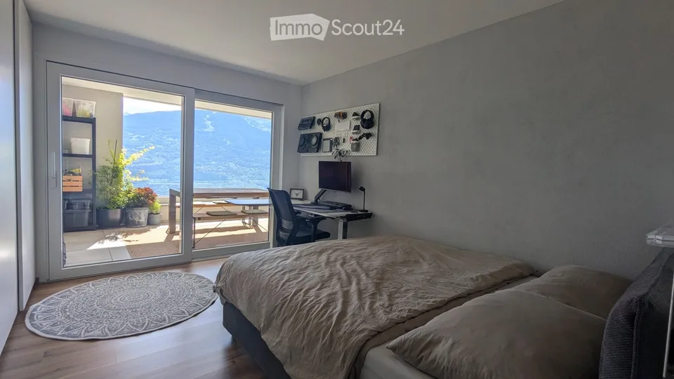 Superbe 2.5 pièces en attique avec vue panoramique à Savièse