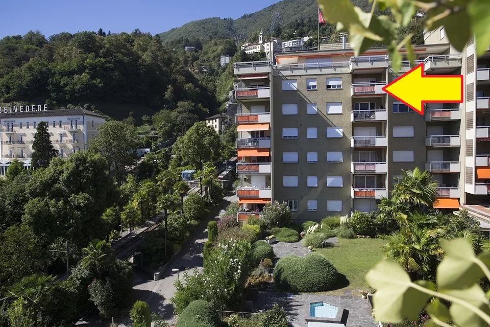 MURALTO - Appartamento con vista lago, piscina e residenza secondaria – Foto 4 von 13