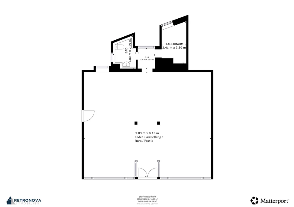 Espace commercial moderne dans le centre de Kreuzlingen – photo 10 sur 10