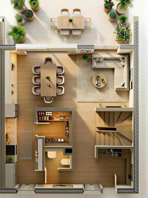 Casa a schiera moderna di 6 locali con giardino a Hausen am Albis – foto 27 di 29