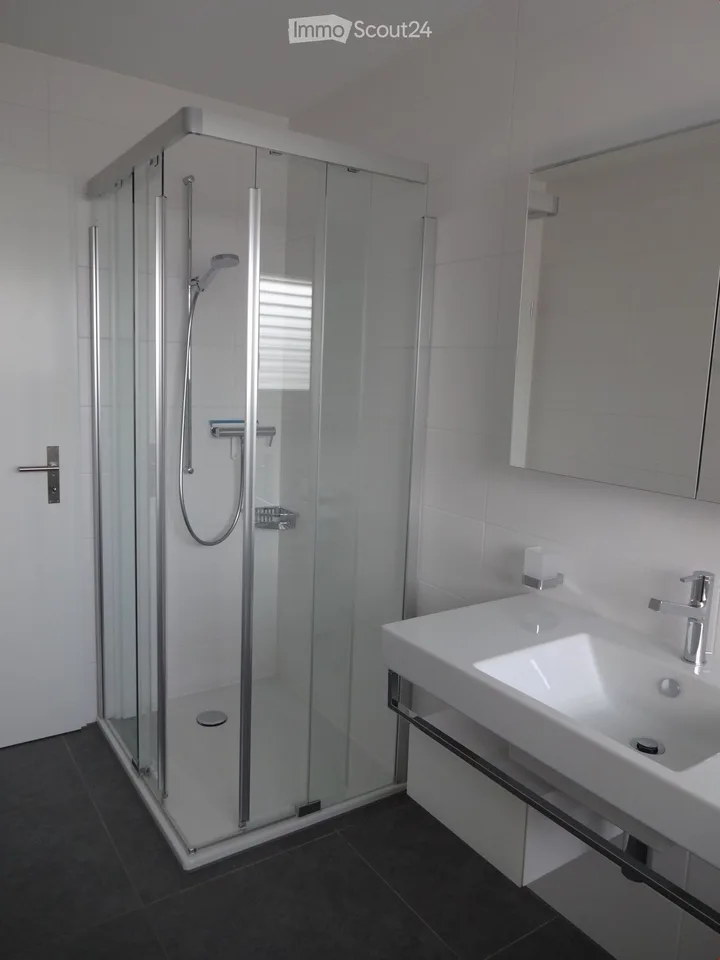 Bright newer 4.5-room apartment with seating area, lawn, cellar and HWR