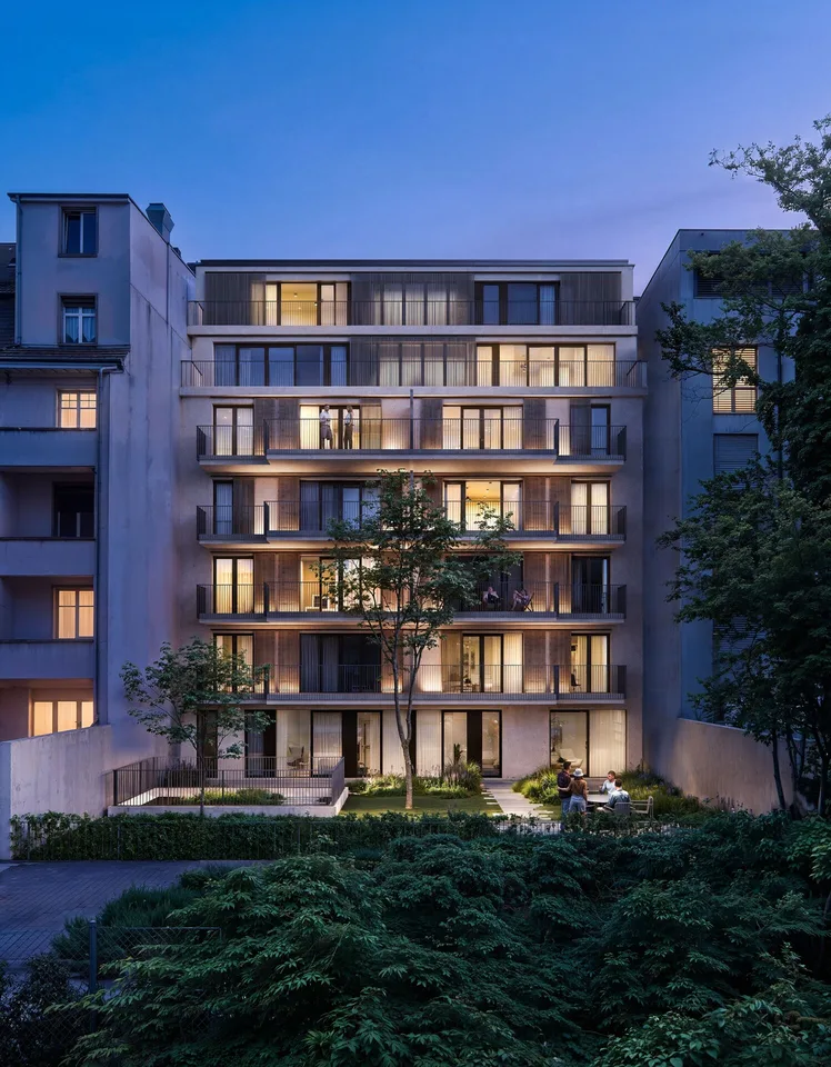Exklusive 4.5-Zimmer-Souterrain-Gartenwohnung mit 208 m² privatem G... – Foto 2 von 7