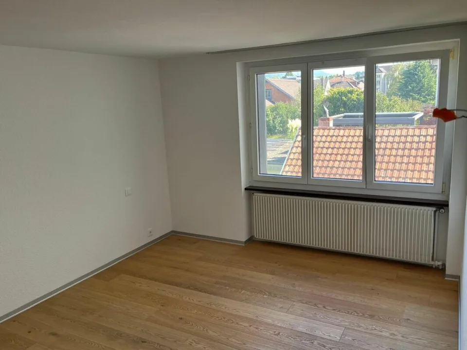 Appartement rénové avec poêle suédois, garage & espace de stationnement