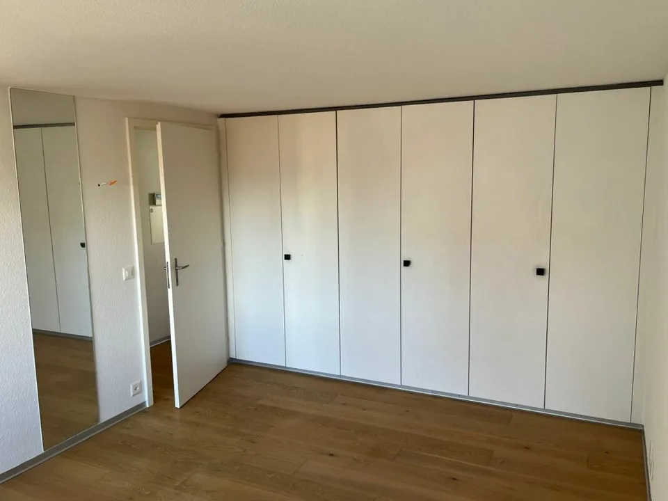 Appartement rénové avec poêle suédois, garage & espace de stationnement