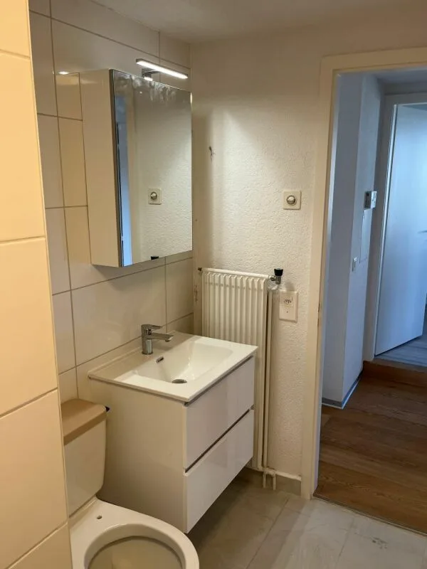 Appartement rénové avec poêle suédois, garage & espace de stationnement
