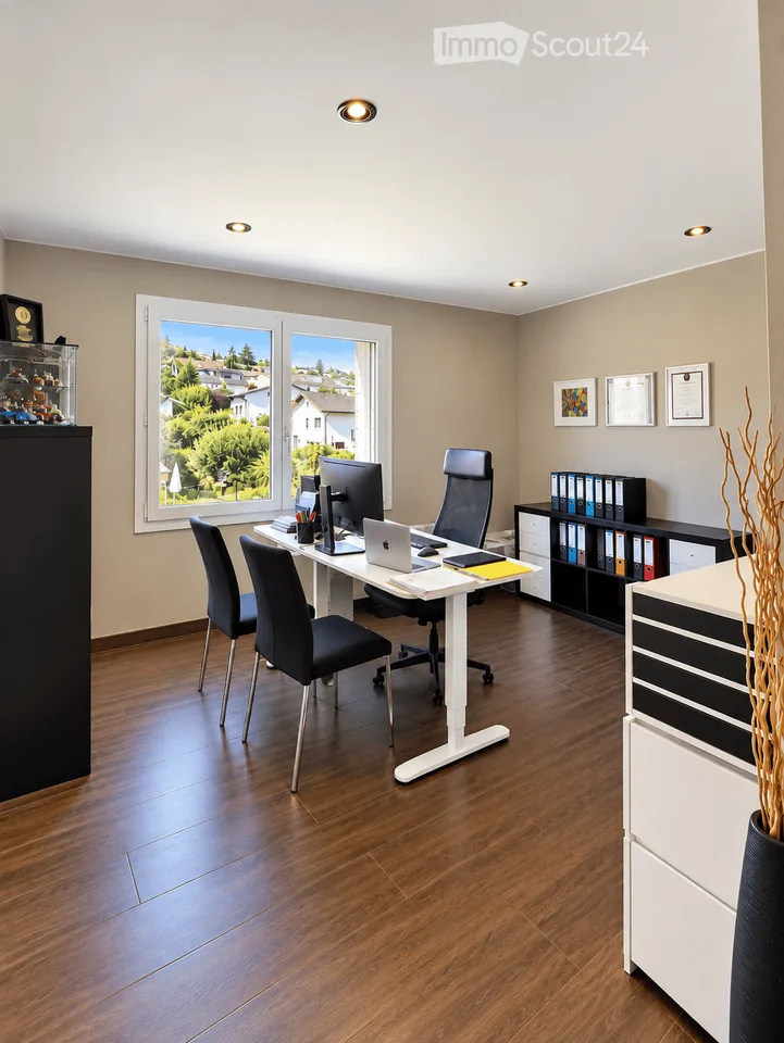 Schöne, grosse und moderne Wohnung an ruhiger Lage mit Weitblick