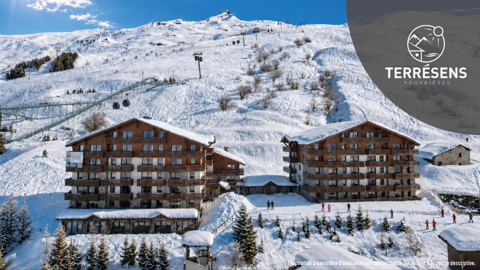 APPARTEMENT T5 DUPLEX - RÉSIDENCE LES CHALETS DE L'ADONIS AUX MÉNUIRES – Foto 3 von 9
