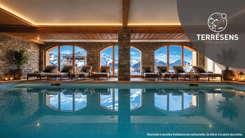 APPARTEMENT T5 DUPLEX - RÉSIDENCE LES CHALETS DE L'ADONIS AUX MÉNUIRES – Foto 5 von 9