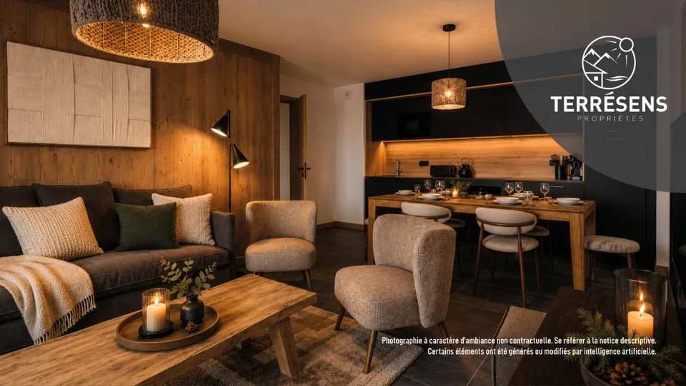 APPARTEMENT T2 - RÉSIDENCE LE CAPRICE BLANC À LA TOUSSUIRE – Foto 5 von 13
