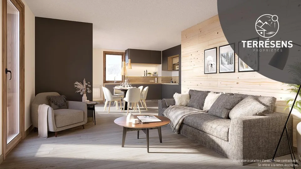 APPARTEMENT T4 CABINE DUPLEX - RÉSIDENCE LES LOGES BLANCHES AUX 2 – Foto 6 von 6