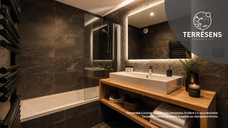APPARTEMENT T1 - RÉSIDENCE LE CAPRICE BLANC À LA TOUSSUIRE – Foto 10 von 13