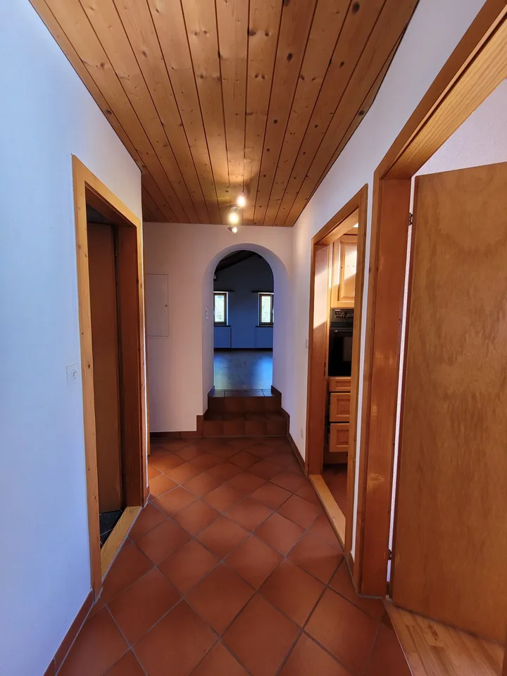 Appartement de 3,5 pièces en mansarde à Tamins – disponible immédiatement