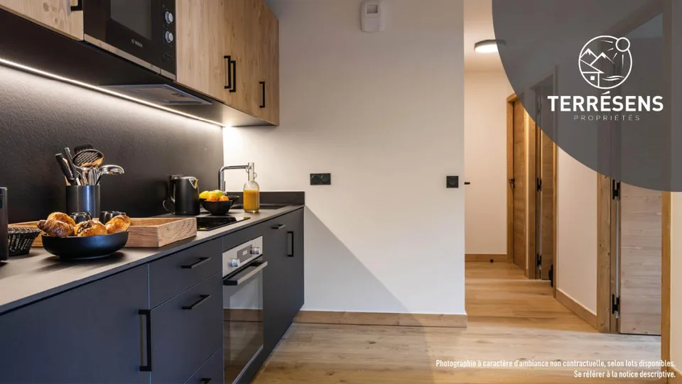APPARTAMENTO T2 CABINA - RESIDENCE L'ÉTOILE DE LA VANOISE A CHAMPAGNY – foto 6 di 9
