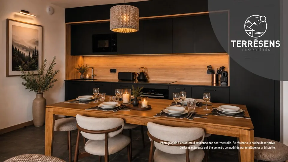 APPARTEMENT T3 - RÉSIDENCE LE CAPRICE BLANC À LA TOUSSUIRE – Foto 7 von 13
