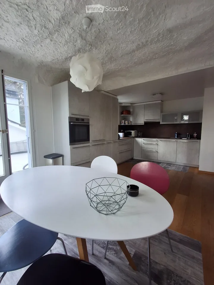 Charming furnished 4.5-room apartment in Buchillon, duplex, with breathtaking views of the lake