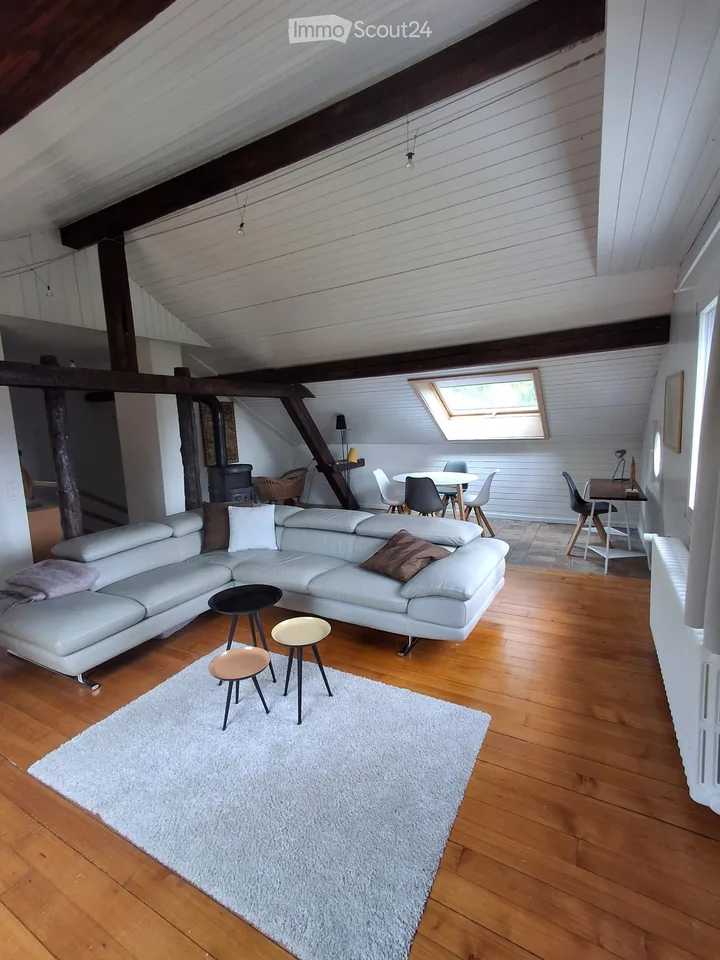 Charming furnished 4.5-room apartment in Buchillon, duplex, with breathtaking views of the lake