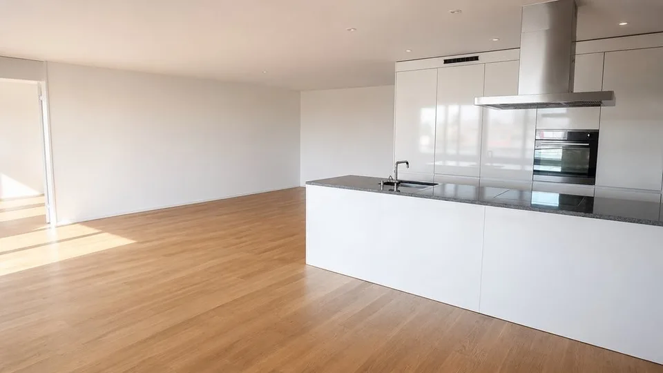 Vivre dans le vert - appartement 3,5 pièces central avec balcon