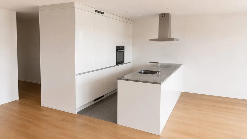 Vivre dans le vert - appartement 3,5 pièces central avec balcon