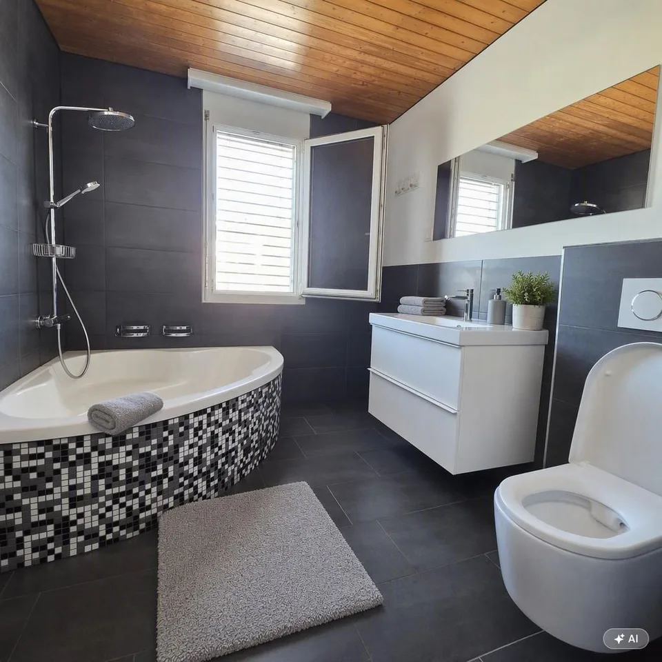 Charmante 3.5-Zimmer-Dachwohnung mit Terrasse in Oftringen