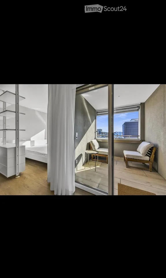 Appartement meublé de 1,5 pièces avec place de parking