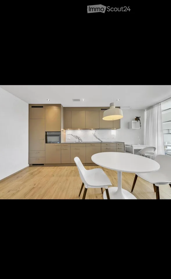 Appartement meublé de 1,5 pièces avec place de parking