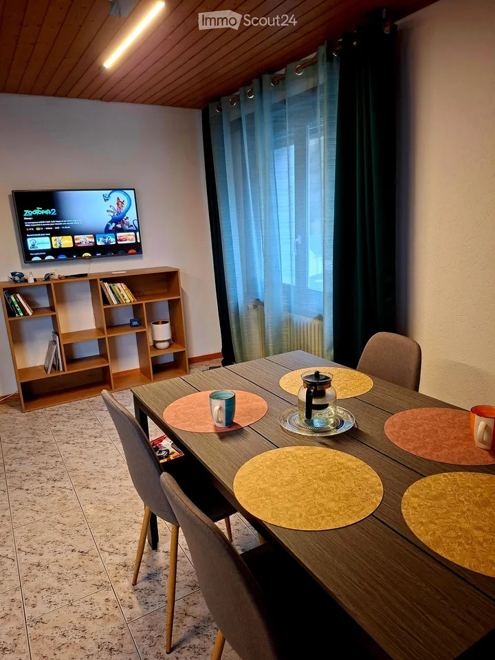 For rent furnished 4.5-room apartment in Evionnaz