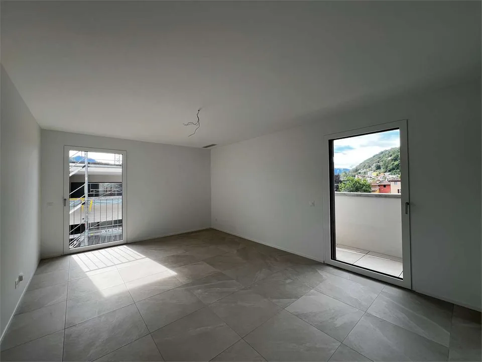 Rif. 2714 Agno Miete 2.5 Zimmer in Neubau