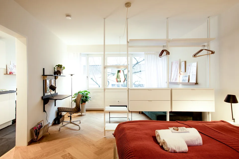 Appartement 1.5 pièces meublé avec style à Kleinbasel – côté cour calme, tout compris, à partir de 6 mois – photo 3 sur 30