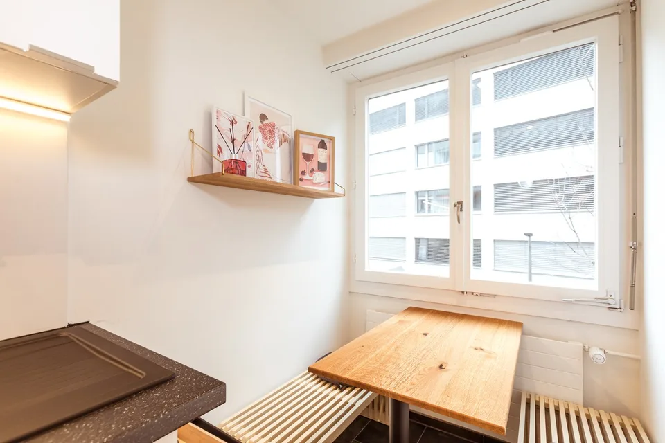 Appartement 1.5 pièces meublé avec style à Kleinbasel – côté cour calme, tout compris, à partir de 6 mois – photo 6 sur 30