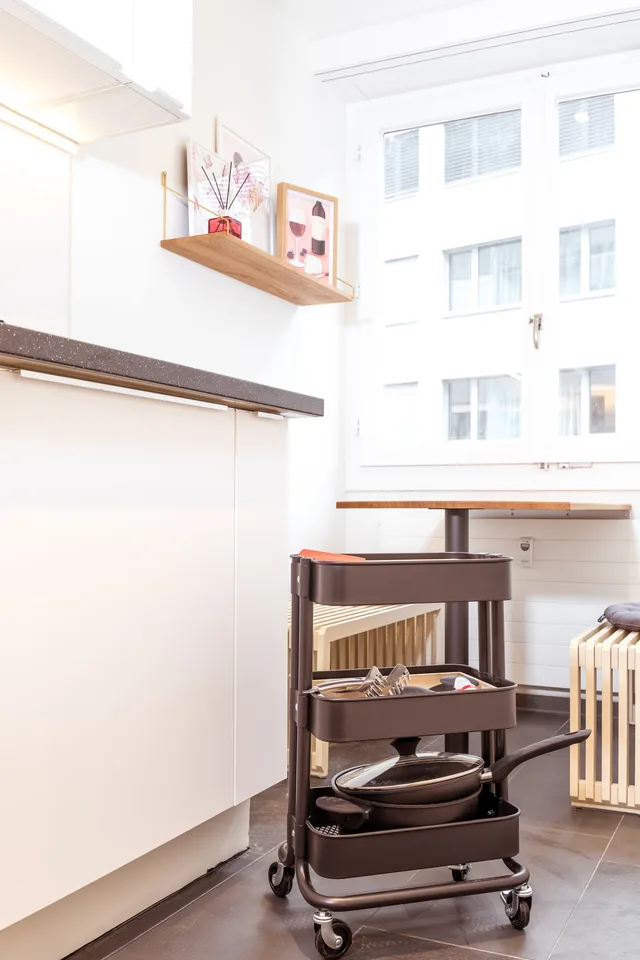 Appartement 1.5 pièces meublé avec style à Kleinbasel – côté cour calme, tout compris, à partir de 6 mois – photo 19 sur 30