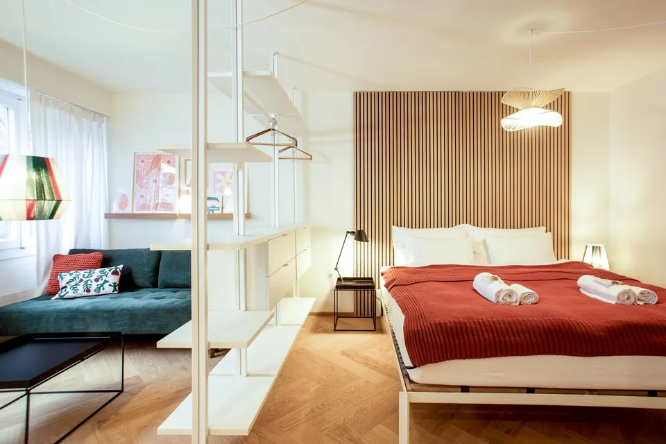 Appartement 1.5 pièces meublé avec style à Kleinbasel – côté cour calme, tout compris, à partir de 6 mois – photo 2 sur 30