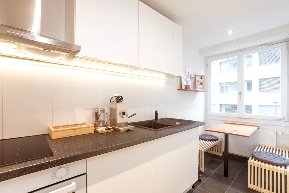 Appartement 1.5 pièces meublé avec style à Kleinbasel – côté cour calme, tout compris, à partir de 6 mois – photo 4 sur 30