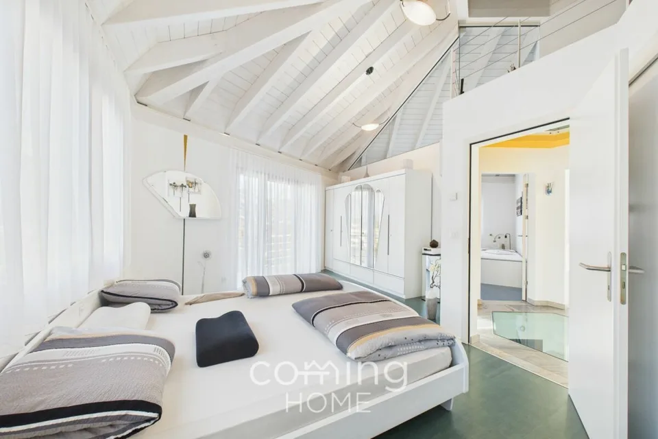 Aussergewöhnliches Einfamilienhaus in Brig Glis - architektonisch markant, sonnig gelegen und umfassend renoviert – Foto 14 von 30