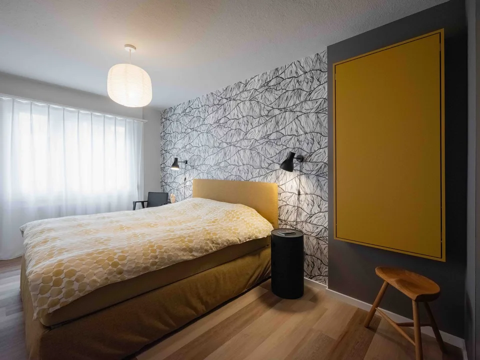 Appartement de 4 pièces élégamment rénové à Davos Platz – meublé et situé au calme