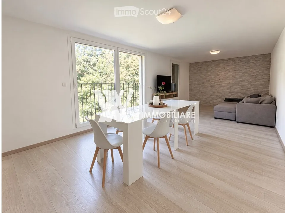 SOMAZZO: GROßES APARTMENT IN GRÜNER UMGEBUNG – Foto 3 von 13