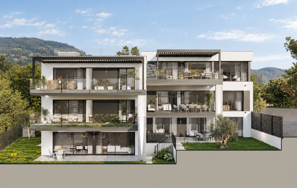 Residenz Le Gemme - Exklusives Dachgeschoss-Apartment mit großen Terrassen und Seeblick – Foto 3 von 29