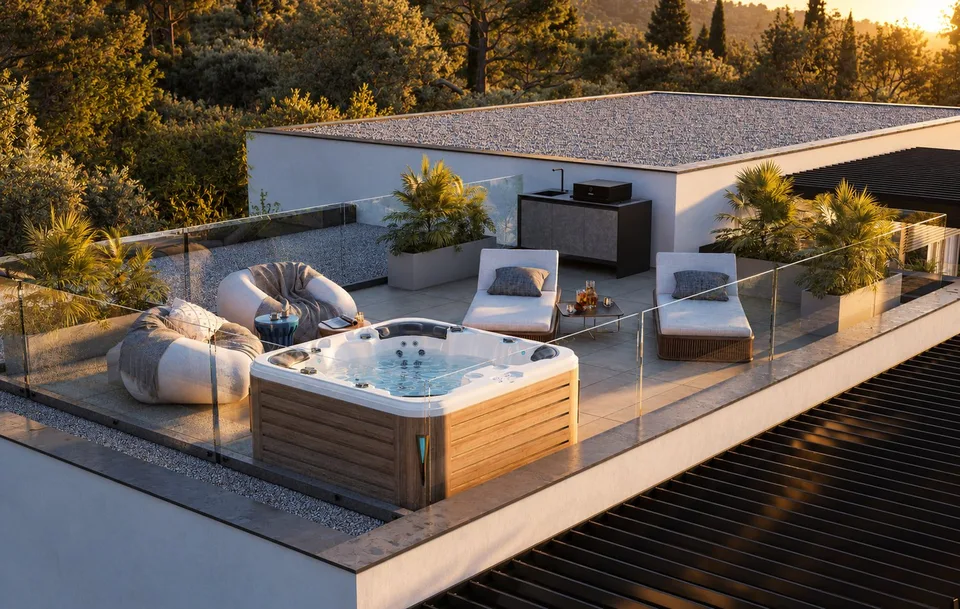 Residenz Le Gemme - Exklusives Dachgeschoss-Apartment mit großen Terrassen und Seeblick – Foto 9 von 29