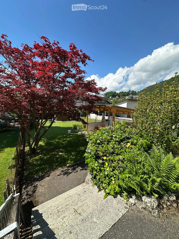 Charmant appartement 3.5 pièces en centre-ville avec jardin