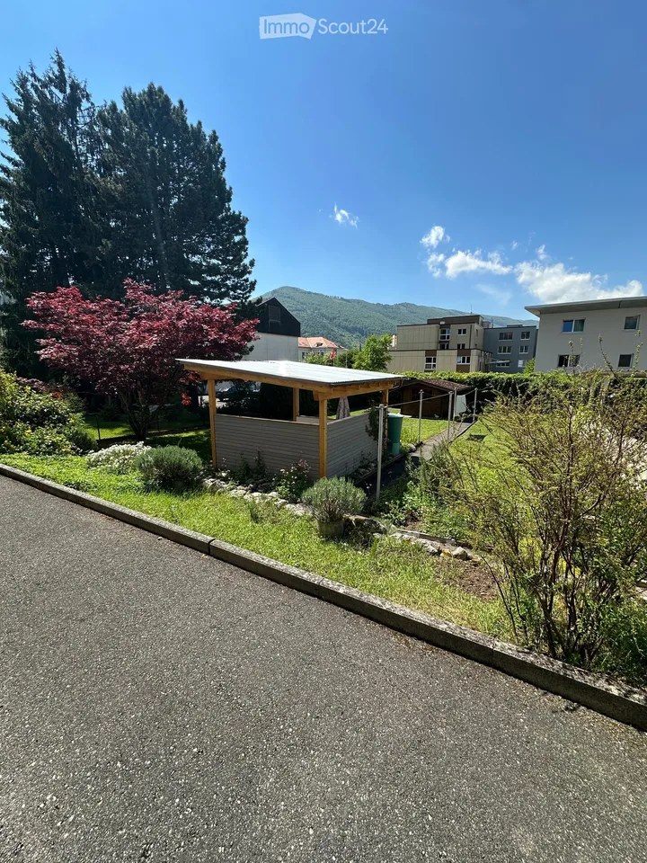 Charmant appartement 3.5 pièces en centre-ville avec jardin