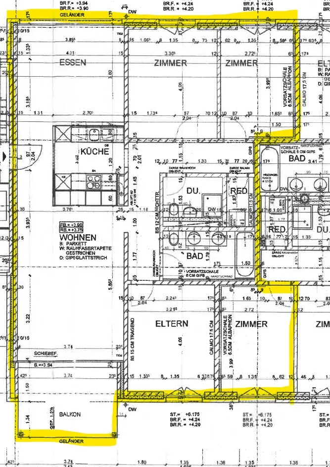 Elegante 4 1/2-Zimmerwohnung im Ostring – Foto 11 von 11