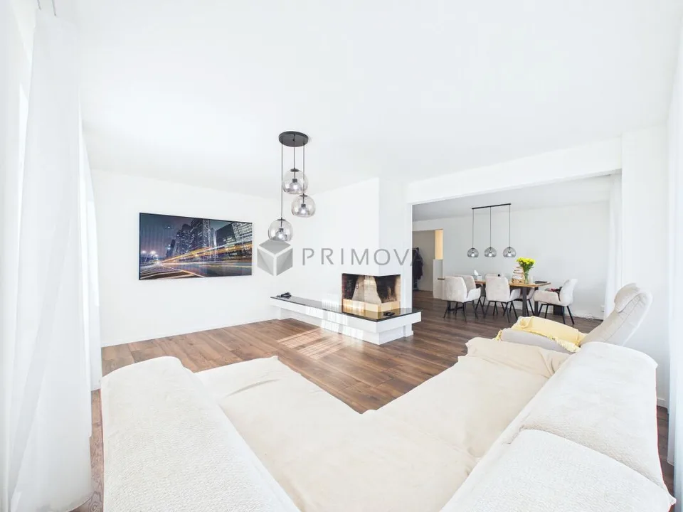 Modernisiert & grosszügig mit Cheminée im familienfreundlichen Quartier – Foto 3 von 12