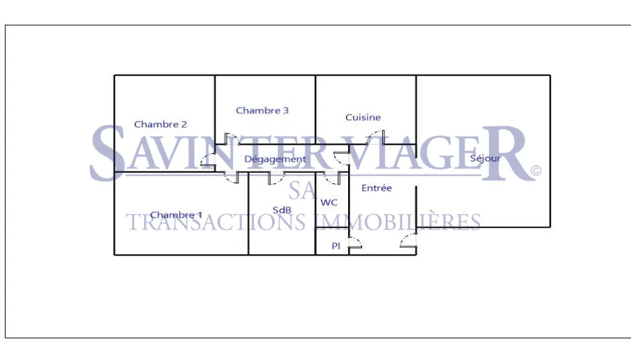 Lumineux appartement T4, grands balcons, vue montagne, garage – foto 13 di 13