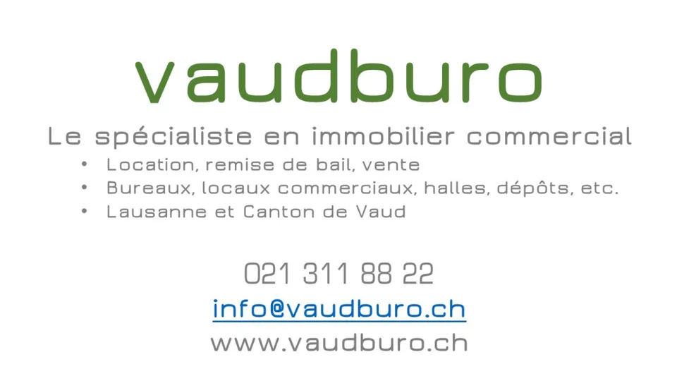 Le-Mont in Budron buy your offices at 1500 CHF/m2! 330 m2 available. – photo 9 of 9