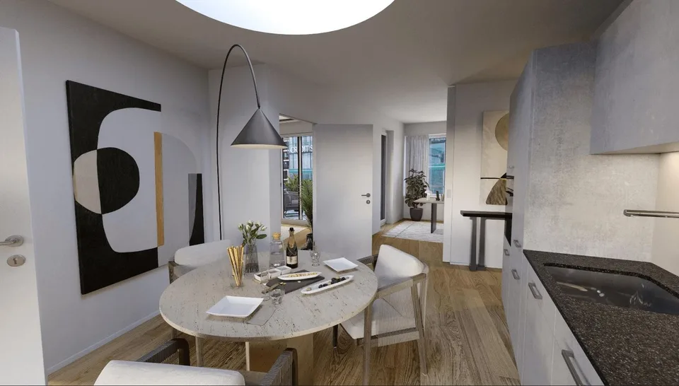 Traumhafte Wohnung mit Sicht auf den Zürichsee!