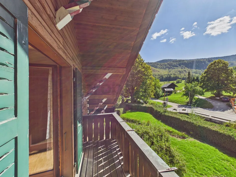 Reserviert -Chalet au charme authentique avec ruisseau et grand terrain - Vermes – photo 9 sur 24