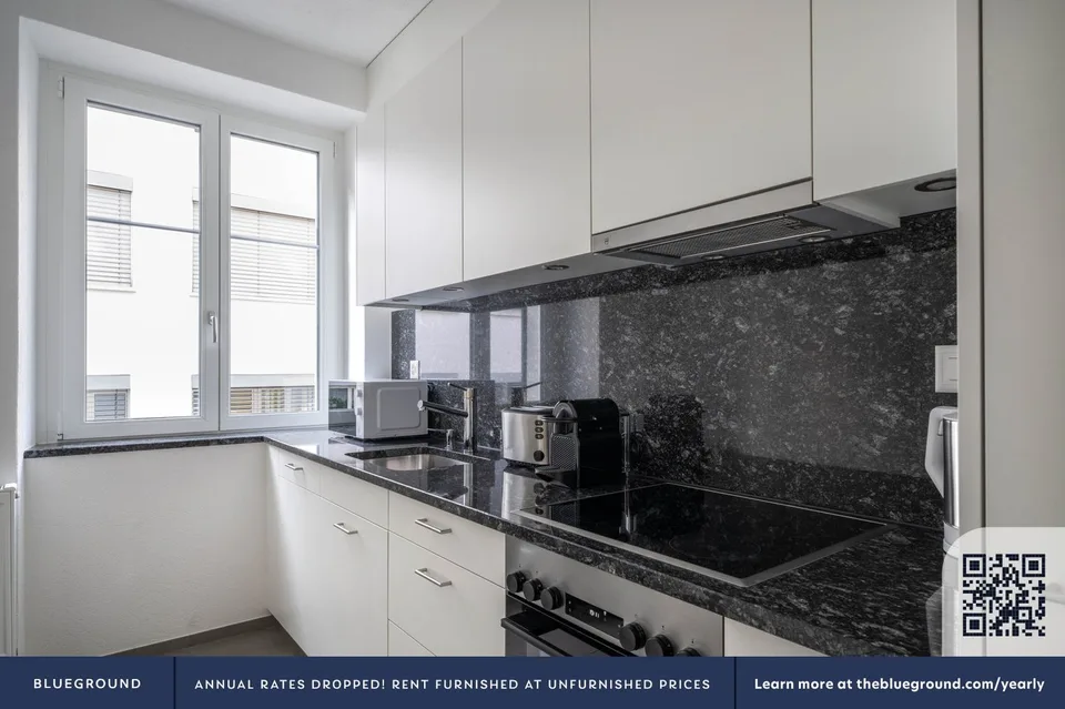 Ottimo Seefeld, 1 camera da letto + ufficio, vicinanza al lago, via Blueground – foto 7 di 13