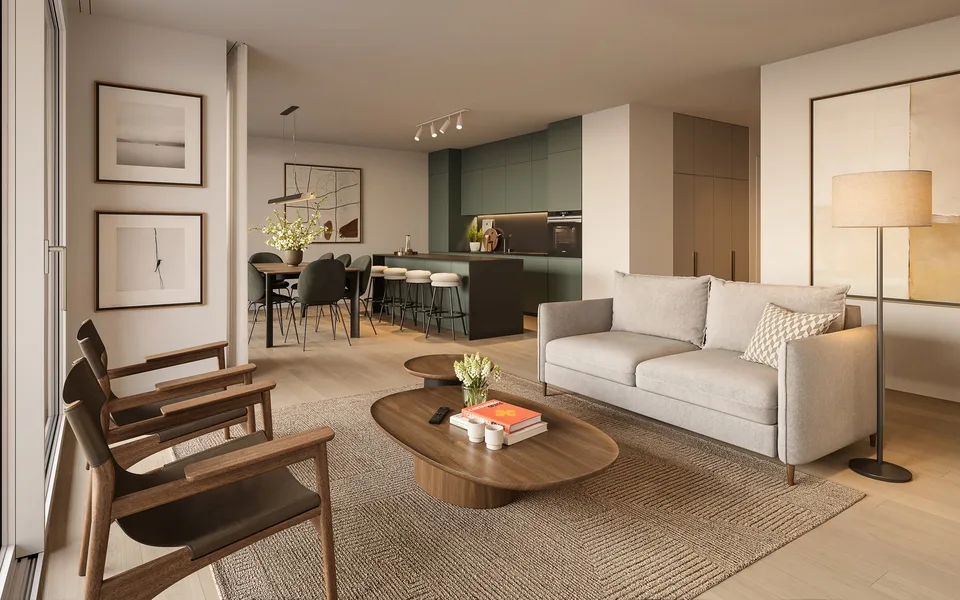 Ein 6-Zimmer-Dachgeschoss inmitten eines neuen Gartenquartiers – Foto 7 von 14