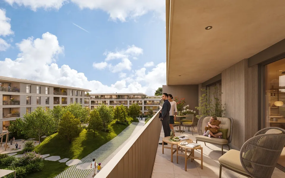 Ein 6-Zimmer-Dachgeschoss inmitten eines neuen Gartenquartiers – Foto 4 von 14